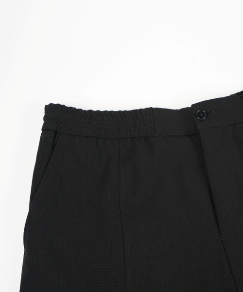 BIRBANTE(ビルバンテ)の「バンディングカーゴジョガーパンツ - ブラック(スウェットパンツ・メンズ・ブラック・SMALL/MEDIUM/LARGE)」の3枚目の写真