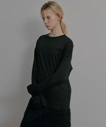 purimo❗️LE CIEL BLEU デザインロングTシャツ36 LE CIEL BLEU｜ルシェルブルーのTシャツ/カットソー通販 - ZOZOTOWN