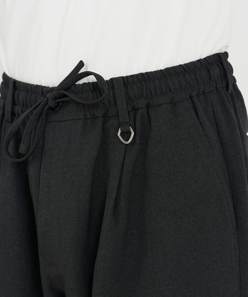 B.C STOCK（ベーセーストック）の「《追加》LANATEC(R) ウーステッドサージ イージーパンツ（スラックス・メンズ・ブラック/チャコールグレー・MEDIUM/LARGE）」の20枚目の写真