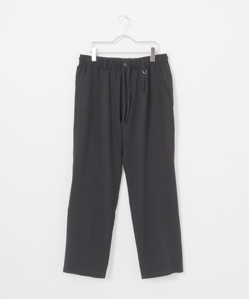 B.C STOCK（ベーセーストック）の「《追加》LANATEC(R) ウーステッドサージ イージーパンツ（スラックス・メンズ・ブラック/チャコールグレー・MEDIUM/LARGE）」の21枚目の写真