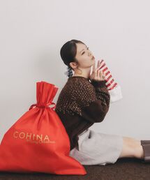 COHINA（コヒナ）の「【YUNA SANTA】ドローイングヘアクリップ 【低身長・小柄女性】（バレッタ/ヘアクリップ）」