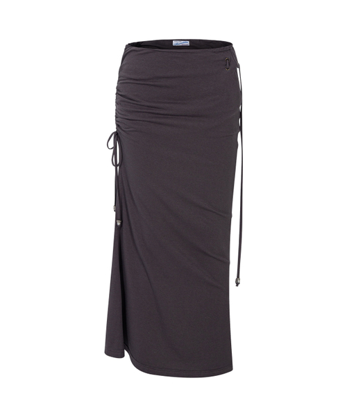 PLEASENOFOLLOW(プリーズノーフォロー)の「Moss Eyelet Shirring Long Skirt (Ash Charcoal)(スカート・レディース・その他・SMALL/MEDIUM)」の22枚目の写真