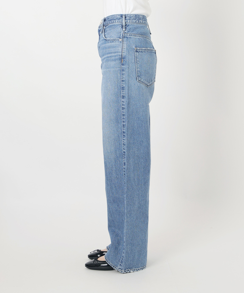 IENA（イエナ）の「upper hights/アッパーハイツ 別注 THE NIECE デニムパンツ（デニムパンツ・レディース・ベージュ/ブルー・22/26/25/24/23）」の22枚目の写真