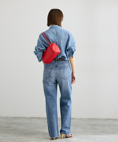 IENA（イエナ）の「upper hights/アッパーハイツ 別注 THE NIECE デニムパンツ（デニムパンツ・レディース・ベージュ/ブルー・22/26/25/24/23）」の9枚目の写真