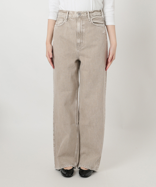 IENA（イエナ）の「upper hights/アッパーハイツ 別注 THE NIECE デニムパンツ（デニムパンツ・レディース・ベージュ/ブルー・22/26/25/24/23）」の3枚目の写真