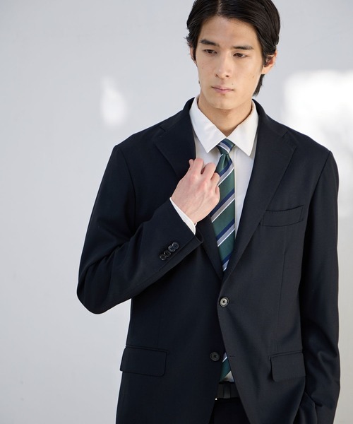 GLOBAL WORK（グローバルワーク）の「ストレッチシャツ/Salon de GW/600876（シャツ/ブラウス・メンズ・ブルー/ホワイト・X-LARGE/LARGE/MEDIUM/SMALL）」の8枚目の写真