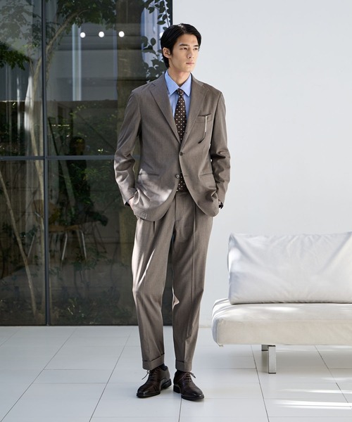 GLOBAL WORK（グローバルワーク）の「ストレッチシャツ/Salon de GW/600876（シャツ/ブラウス・メンズ・ブルー/ホワイト・X-LARGE/LARGE/MEDIUM/SMALL）」の20枚目の写真