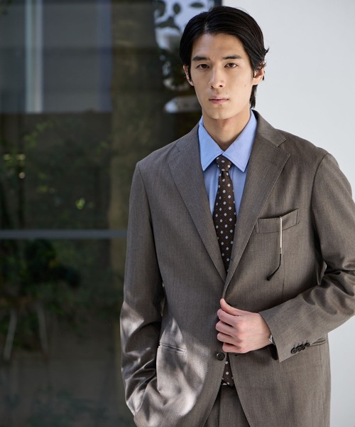 GLOBAL WORK（グローバルワーク）の「ストレッチシャツ/Salon de GW/600876（シャツ/ブラウス・メンズ・ブルー/ホワイト・X-LARGE/LARGE/MEDIUM/SMALL）」の22枚目の写真