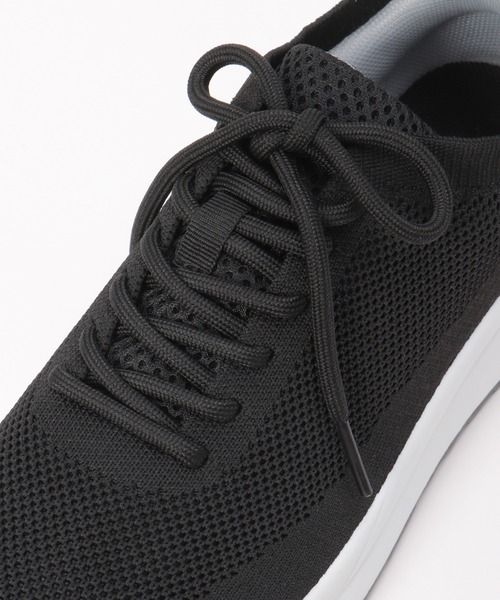 ikka（イッカ）の「洗えるニットスニーカー（スニーカー・レディース・ホワイト/グレー/ブラック・M/L）」の9枚目の写真