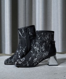 HARE | レースチュールヒールブーツ(HARE)(ブーツ)