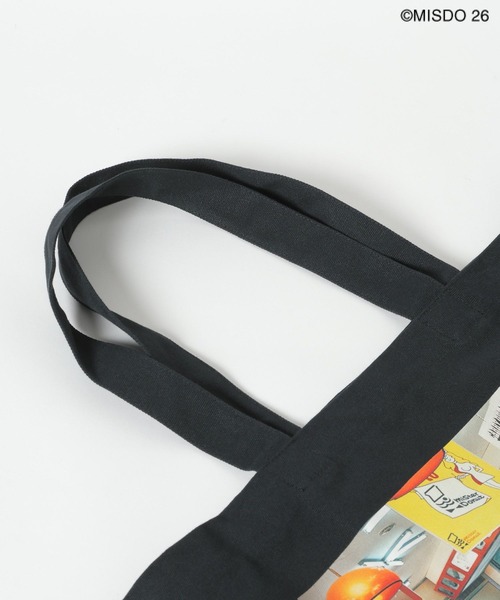 LEPSIM(レプシィム)の「【Mister Donut】BIGトートバッグ 627326(トートバッグ・レディース・オフホワイト/グレー系その他・ONE SIZE)」の9枚目の写真