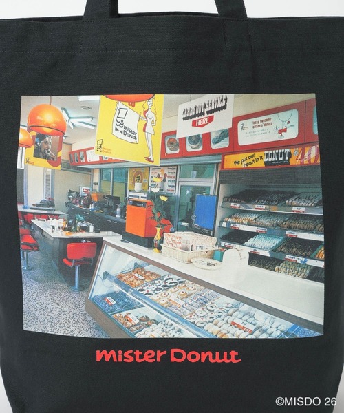 LEPSIM(レプシィム)の「【Mister Donut】BIGトートバッグ 627326(トートバッグ・レディース・オフホワイト/グレー系その他・ONE SIZE)」の12枚目の写真