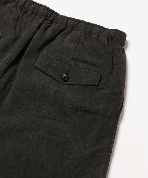 MR.OLIVE（ミスターオリーブ）の「VINTAGE C/L WEATHER / DRAWSTRING SHORTS /M261123（チノパンツ・メンズ・ブラック/ブラウン・MEDIUM/LARGE）」の11枚目の写真