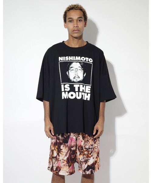 NISHIMOTO IS THE MOUTH(ニシモト イズ ザ マウス)の「WIDE S/S TEE | NISHIMOTO IS THE MOUTH(Tシャツ/カットソー・メンズ・ピンク/ホワイト/ブラック・L/XL/(S/M)/X-SMALL)」の3枚目の写真