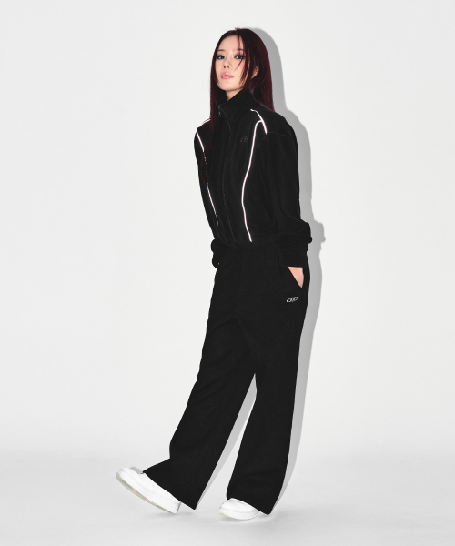 BORN TO WIN（ボーントゥウィン）の「W CHROME B FLEECE CROP JACKET [BLACK]（その他アウター・レディース・その他・2/1）」の7枚目の写真