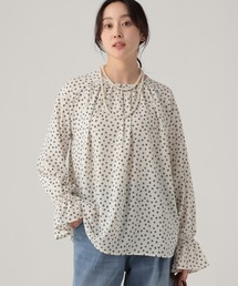 Elura | サラサラ着映えギャザーブラウス/636935(シャツ/ブラウス)