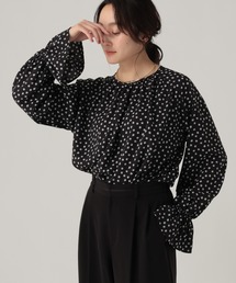 Elura | サラサラ着映えギャザーブラウス/636935(シャツ/ブラウス)