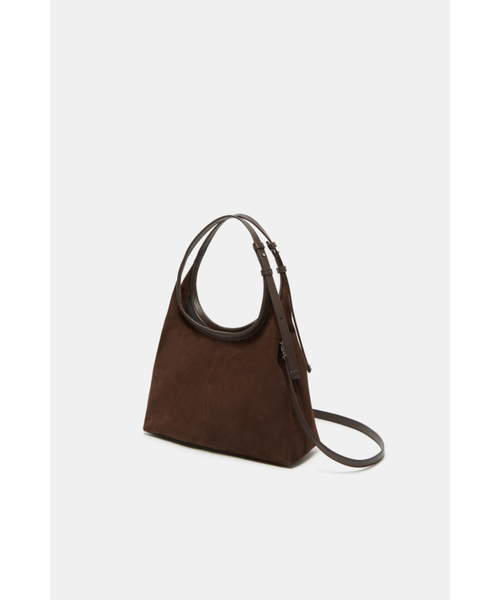 COURONNEの「Seine Tote 30 Suede_RCBTX25658BRX（トートバッグ・レディース・ダークブラウン・FREE）」の4枚目の写真