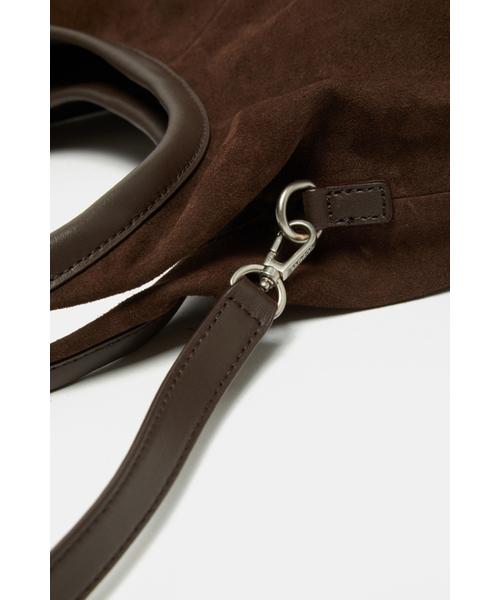 COURONNEの「Seine Tote 30 Suede_RCBTX25658BRX（トートバッグ・レディース・ダークブラウン・FREE）」の9枚目の写真