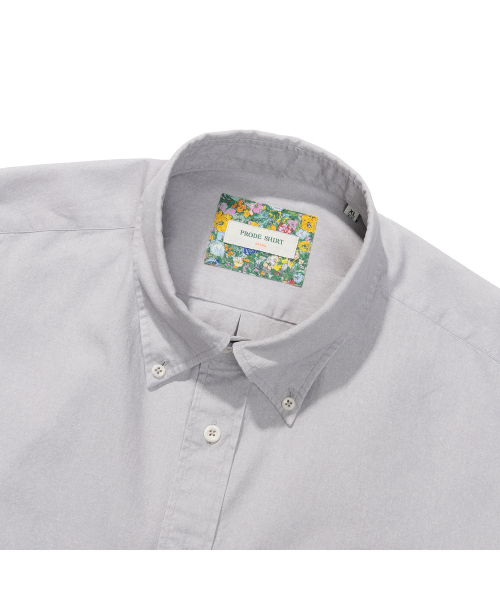 PRODESHIRT（プロデシャツ）の「[コンフォート] V-630 オックスフォードシャツ (ストーングレー)（シャツ/ブラウス・メンズ・その他・L/XL/M）」の3枚目の写真