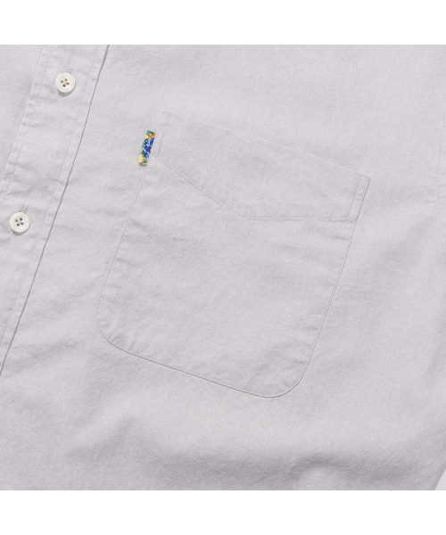 PRODESHIRT（プロデシャツ）の「[コンフォート] V-630 オックスフォードシャツ (ストーングレー)（シャツ/ブラウス・メンズ・その他・L/XL/M）」の5枚目の写真