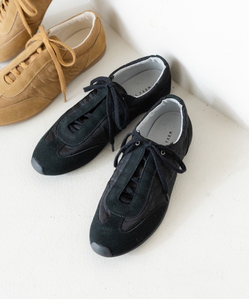 LOWRYS FARM（ローリーズファーム）の「ソフトスニーカー　634563（スニーカー・レディース・ブルー/ブラック/ブラウン・MEDIUM/LARGE）」の2枚目の写真