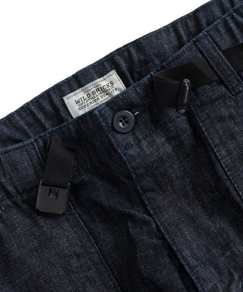 WILD BRICKS(ワイルドブリックス)の「BS BELTED FATIGUE PANTS (denim)(その他パンツ・メンズ・その他・LARGE/X-LARGE)」の5枚目の写真