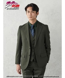 Perfect Suit FActory（パーフェクトスーツファクトリー）の「アニメ『ジョジョの奇妙な冒険 スターダストクルセイダース』セットアップジャケット【花京院典明】（スーツジャケット）」