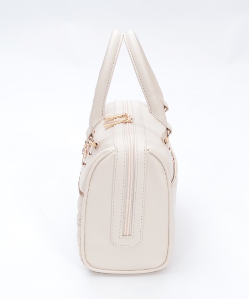 axes femme（アクシーズファム）の「リボン刺繍キルトボストン（ボストンバッグ・レディース・ピンク系その他/ブラック/キナリ・FREE）」の7枚目の写真