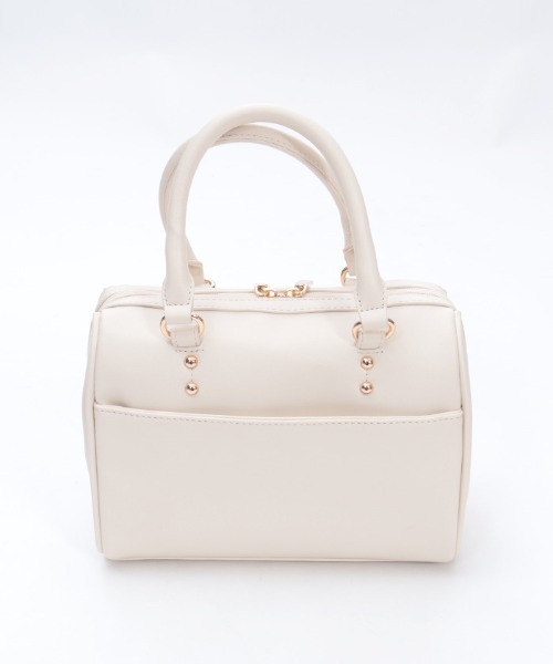 axes femme（アクシーズファム）の「リボン刺繍キルトボストン（ボストンバッグ・レディース・ピンク系その他/ブラック/キナリ・FREE）」の8枚目の写真