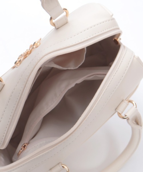 axes femme（アクシーズファム）の「リボン刺繍キルトボストン（ボストンバッグ・レディース・ピンク系その他/ブラック/キナリ・FREE）」の12枚目の写真