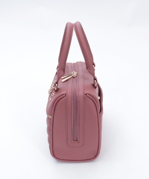 axes femme（アクシーズファム）の「リボン刺繍キルトボストン（ボストンバッグ・レディース・ピンク系その他/ブラック/キナリ・FREE）」の15枚目の写真