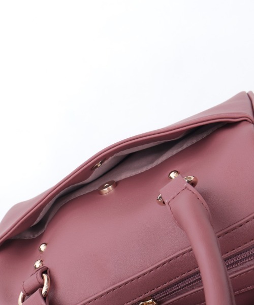 axes femme（アクシーズファム）の「リボン刺繍キルトボストン（ボストンバッグ・レディース・ピンク系その他/ブラック/キナリ・FREE）」の20枚目の写真