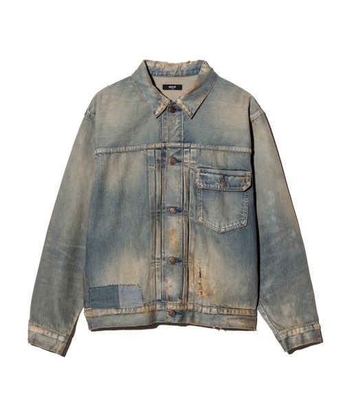 glamb（グラム）の「Anthem Denim Jacket / アンセムデニムジャケット（デニムジャケット・メンズ・インディゴブルー・S）」の2枚目の写真