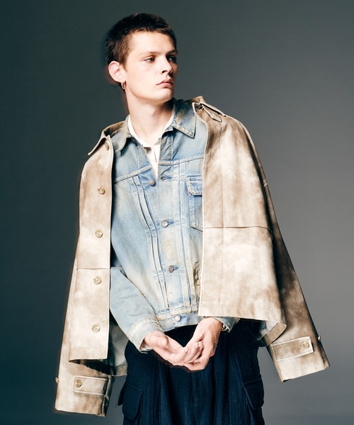 glamb（グラム）の「Anthem Denim Jacket / アンセムデニムジャケット（デニムジャケット・メンズ・インディゴブルー・S）」の4枚目の写真