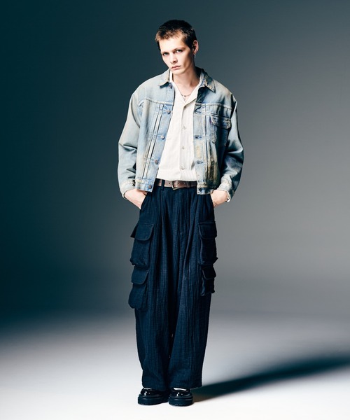 glamb（グラム）の「Anthem Denim Jacket / アンセムデニムジャケット（デニムジャケット・メンズ・インディゴブルー・S）」の7枚目の写真