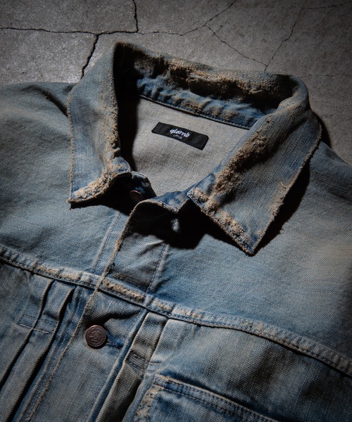 glamb（グラム）の「Anthem Denim Jacket / アンセムデニムジャケット（デニムジャケット・メンズ・インディゴブルー・S）」の11枚目の写真