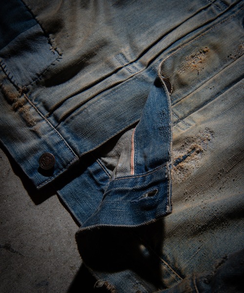 glamb（グラム）の「Anthem Denim Jacket / アンセムデニムジャケット（デニムジャケット・メンズ・インディゴブルー・S）」の13枚目の写真