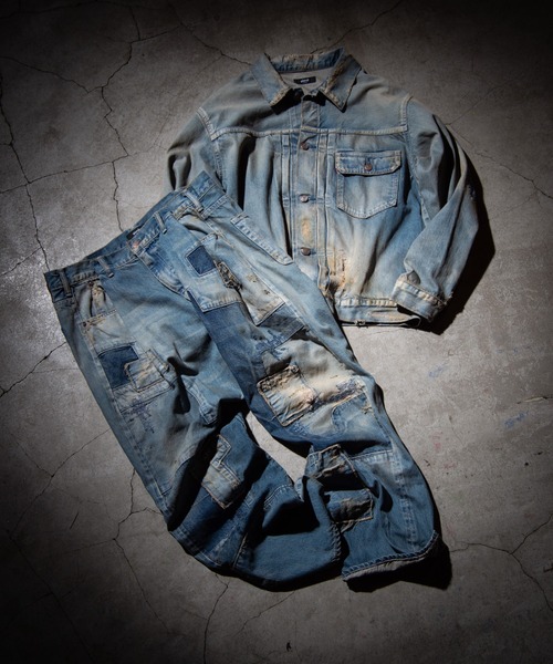 glamb（グラム）の「Anthem Denim Jacket / アンセムデニムジャケット（デニムジャケット・メンズ・インディゴブルー・S）」の21枚目の写真