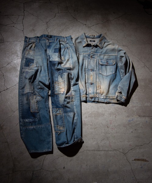 glamb（グラム）の「Anthem Denim Jacket / アンセムデニムジャケット（デニムジャケット・メンズ・インディゴブルー・S）」の22枚目の写真