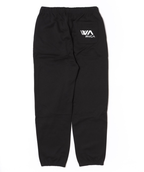 WIND AND SEA(ウィンダンシー)の「【RVCA/ルーカ】WIND AND SEAXSWEAT P/ウエストゴム ウインダンシー コラボ スウェットパンツ( SETUP・セットアップ対応可・空港コーデ)(スウェットパンツ・レディース・ホワイト/ブラック・SMALL/MEDIUM)」の11枚目の写真