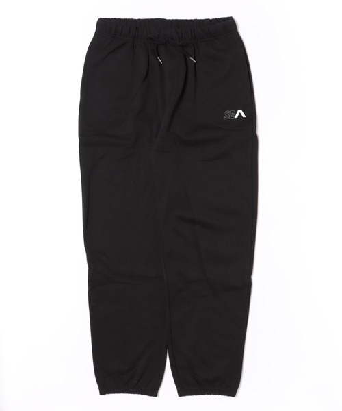WIND AND SEA(ウィンダンシー)の「【RVCA/ルーカ】WIND AND SEAXSWEAT P/ウエストゴム ウインダンシー コラボ スウェットパンツ( SETUP・セットアップ対応可・空港コーデ)(スウェットパンツ・レディース・ホワイト/ブラック・SMALL/MEDIUM)」の10枚目の写真