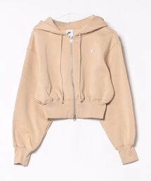 NIKE ナイキ W PHNXFLC CROP FZHD スウェット フルジップパーカー IQ1256 248LINEN