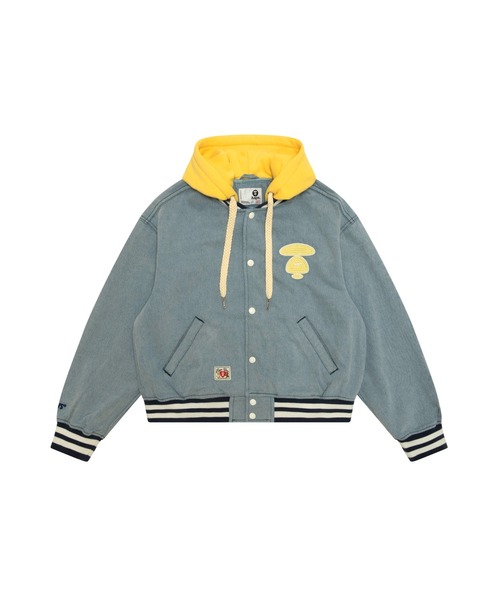 AAPE BY A BATHING APE(エーエイプバイアベイシングエイプ)の「AAPE MAIN LIGHT WEIGHT JACKET(ミリタリージャケット・レディース・ブルー系その他2・XX-SMALL/X-SMALL)」の1枚目の写真