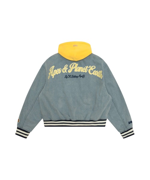 AAPE BY A BATHING APE(エーエイプバイアベイシングエイプ)の「AAPE MAIN LIGHT WEIGHT JACKET(ミリタリージャケット・レディース・ブルー系その他2・XX-SMALL/X-SMALL)」の5枚目の写真