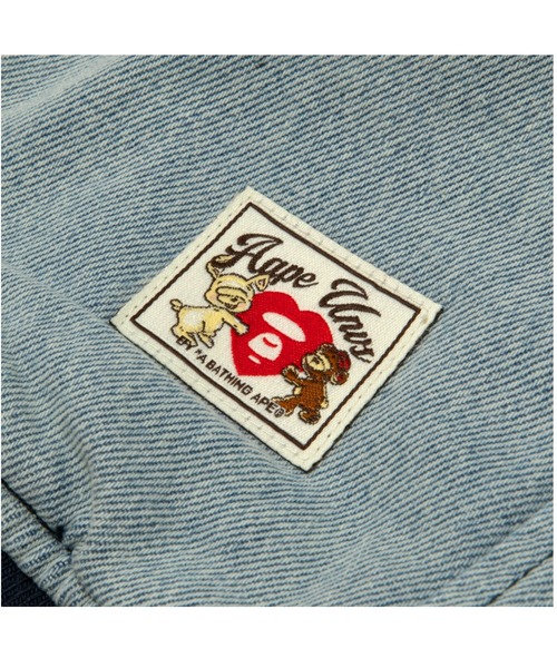 AAPE BY A BATHING APE(エーエイプバイアベイシングエイプ)の「AAPE MAIN LIGHT WEIGHT JACKET(ミリタリージャケット・レディース・ブルー系その他2・XX-SMALL/X-SMALL)」の7枚目の写真
