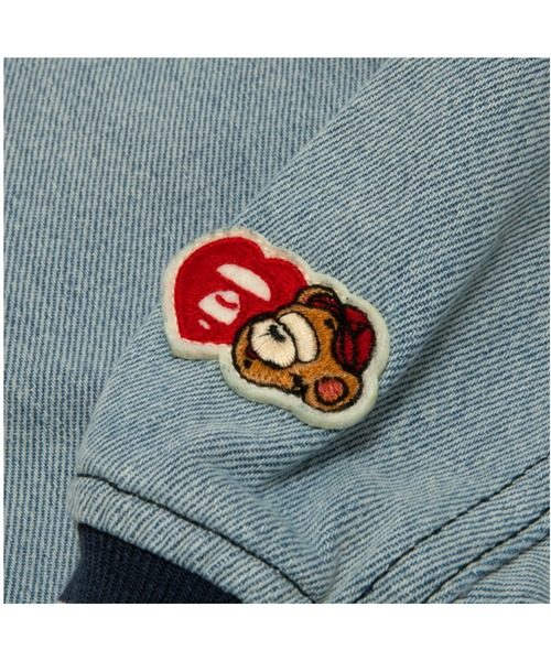 AAPE BY A BATHING APE(エーエイプバイアベイシングエイプ)の「AAPE MAIN LIGHT WEIGHT JACKET(ミリタリージャケット・レディース・ブルー系その他2・XX-SMALL/X-SMALL)」の8枚目の写真