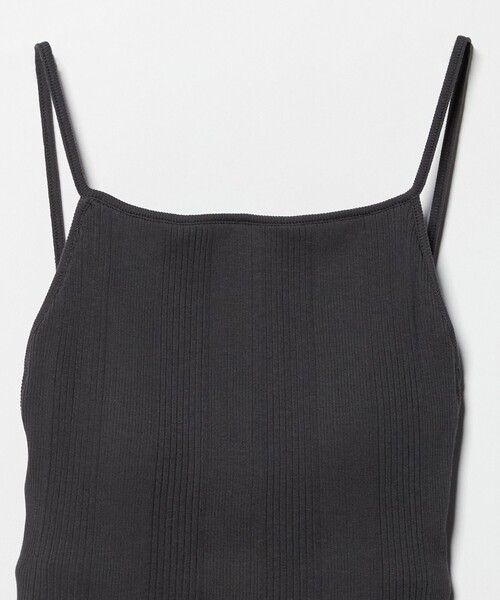 Steven Alan（スティーブンアラン）の「＜HAKUJI＞OPEN BUCK CAMISOLE/キャミソール（キャミソール・レディース・ダークグレー・FREE）」の10枚目の写真