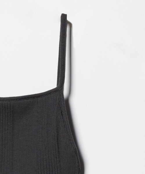 Steven Alan（スティーブンアラン）の「＜HAKUJI＞OPEN BUCK CAMISOLE/キャミソール（キャミソール・レディース・ダークグレー・FREE）」の11枚目の写真