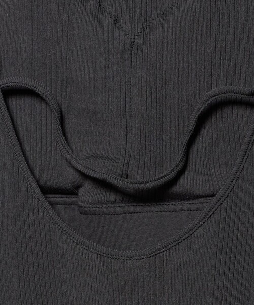 Steven Alan（スティーブンアラン）の「＜HAKUJI＞OPEN BUCK CAMISOLE/キャミソール（キャミソール・レディース・ダークグレー・FREE）」の3枚目の写真